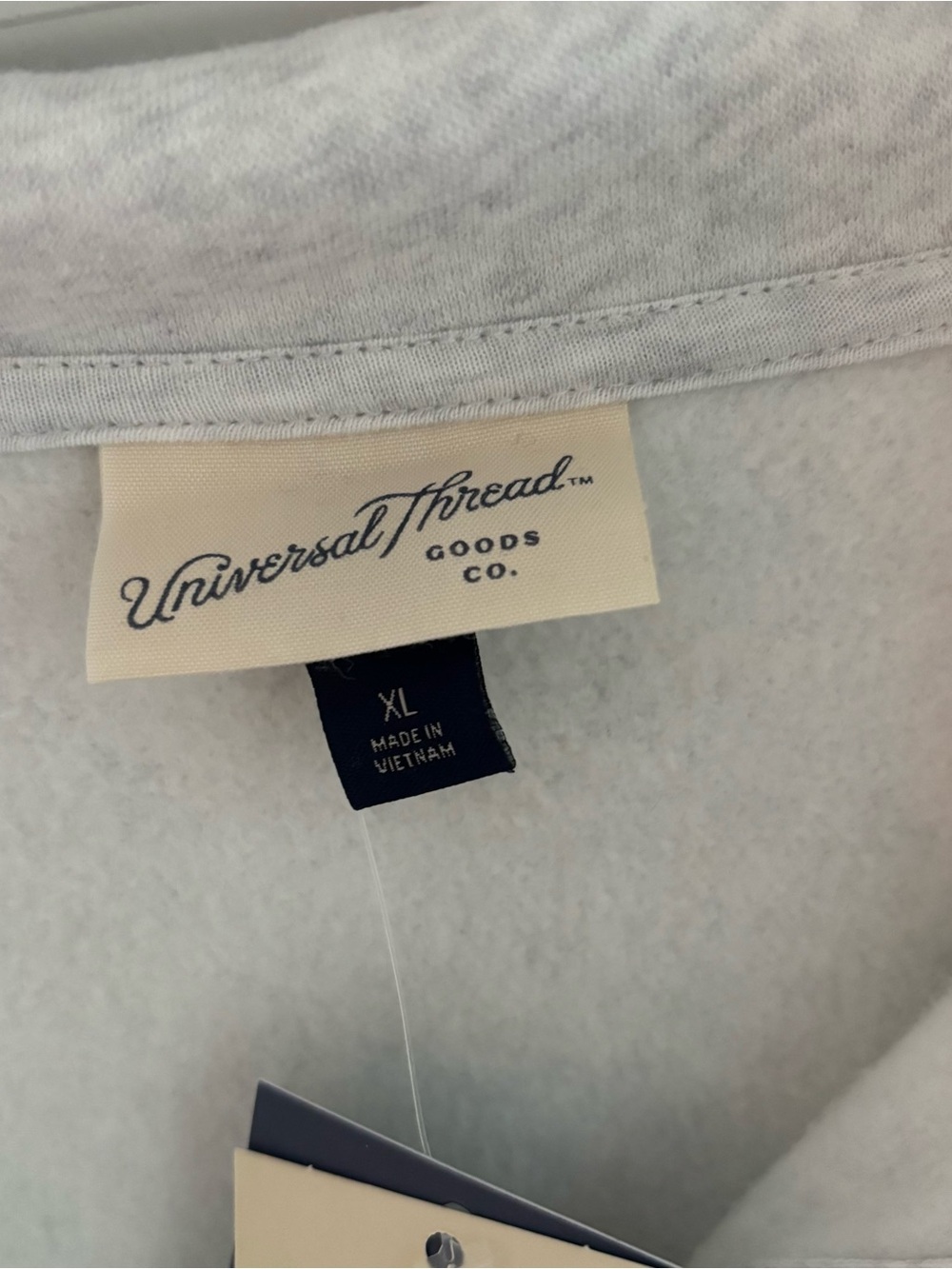 NWT Universal Thread Fleece polo sweatshirt - Picture 5 of 5
